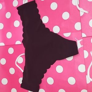 Victoria's Secret, Xs, black, thong